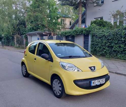 Peugeot 107 cena 7600 przebieg: 94600, rok produkcji 2007 z Warszawa małe 29